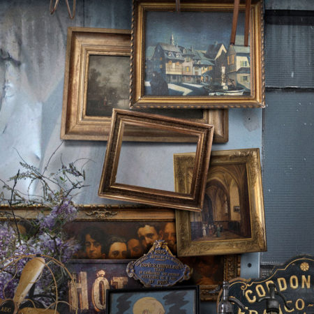 Flying house bricabrac by laurent chéhère