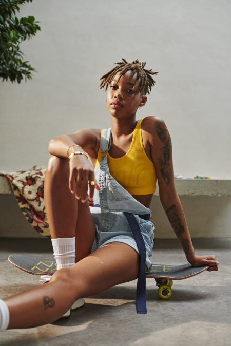 Zeynep represents levi& jpg ;s bodywear