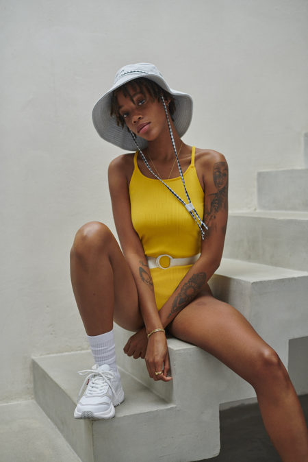 Zeynep represents levi& jpg ;s bodywear