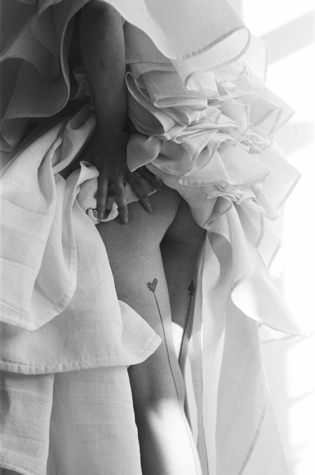 Zeynep represents xuan paris campaign aw