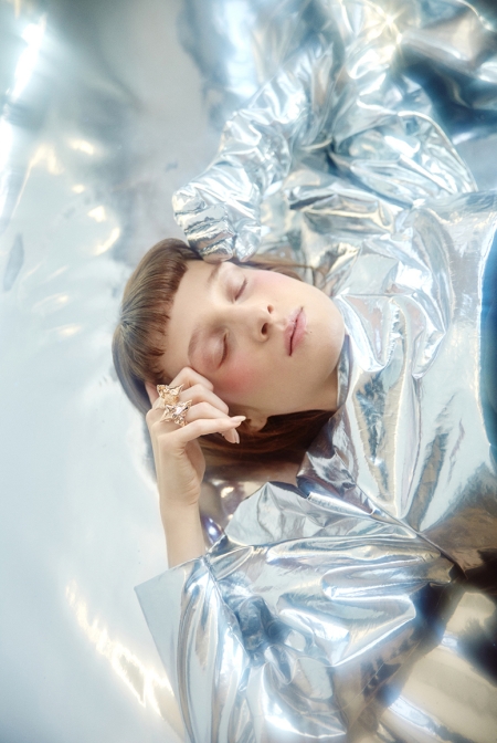 Zeynep represents xuan paris campaign aw