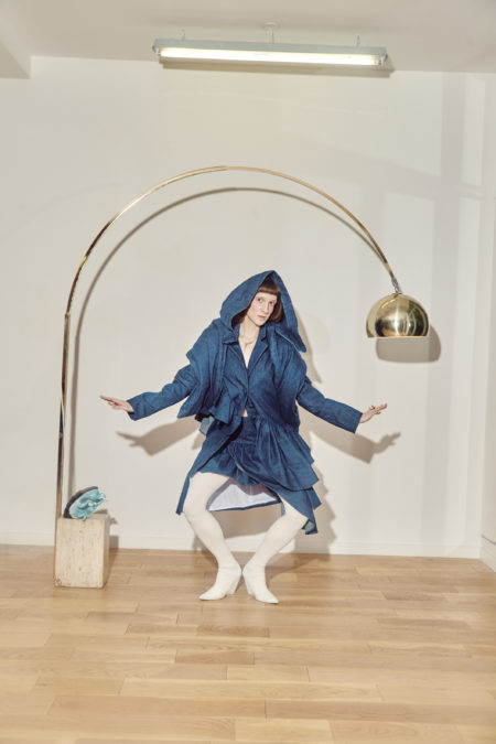 Zeynep represents xuan paris campaign aw