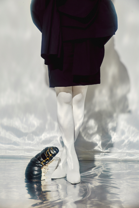 Zeynep represents xuan paris campaign aw