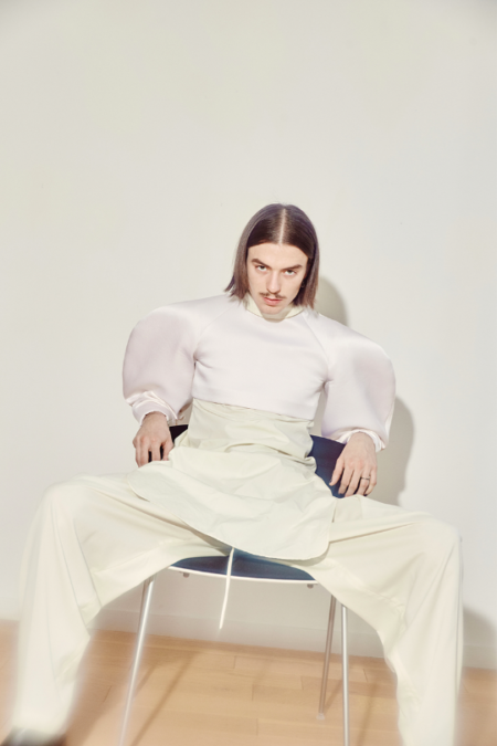 Zeynep represents xuan paris campaign aw