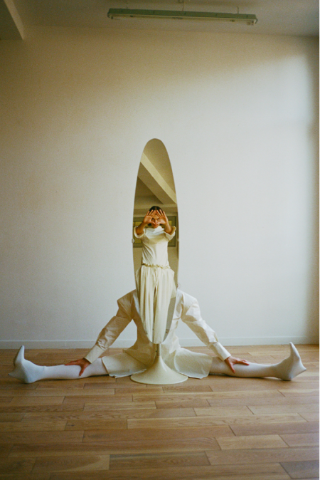 Zeynep represents xuan paris campaign aw