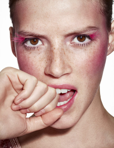 Special pink for elle magazine by marc philbert