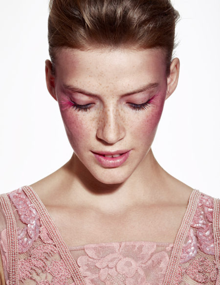 Special pink for elle magazine by marc philbert