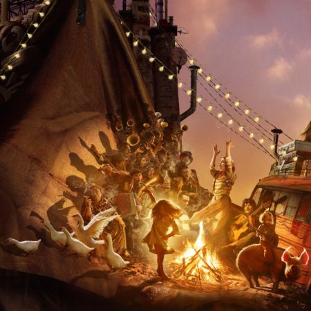 Flying houses, bohemian rhapsody by laurent chehere