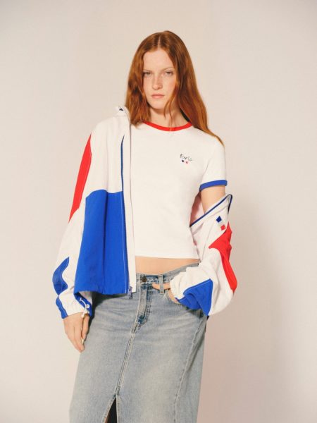 Zeynep represents levis paris olympics