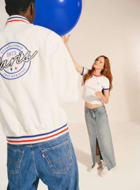 Zeynep represents levis paris olympics