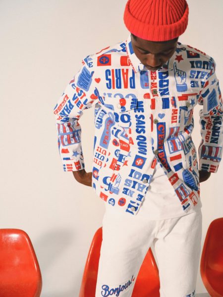 Zeynep represents levis paris olympics