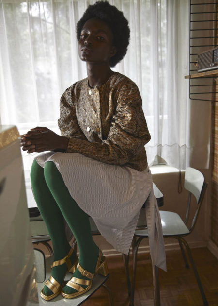 Retro living for milk magazine by charlotte cohen