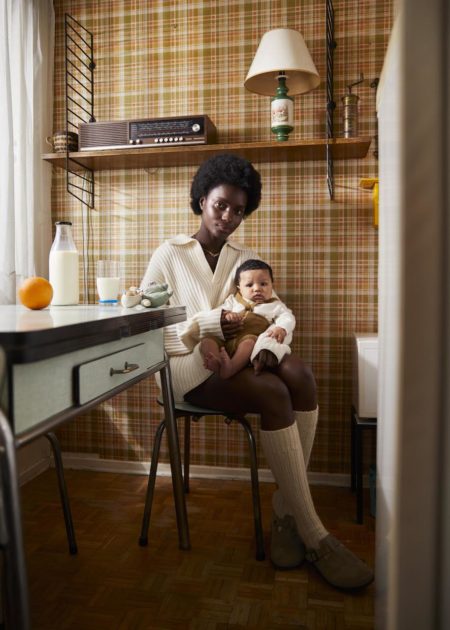 Retro living for milk magazine by charlotte cohen